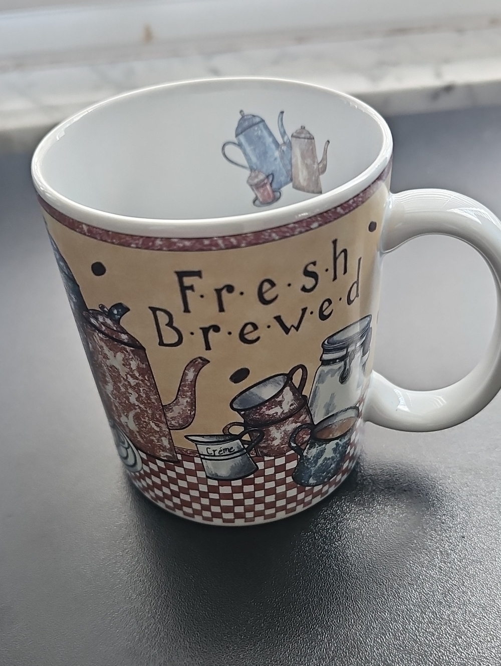 Lang & Wise 1997 Collecctible Fresh Brewed Coffee Mug